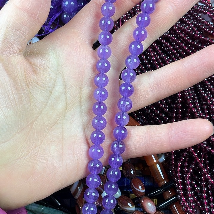 查罗石散珠合金卡8紫水一条