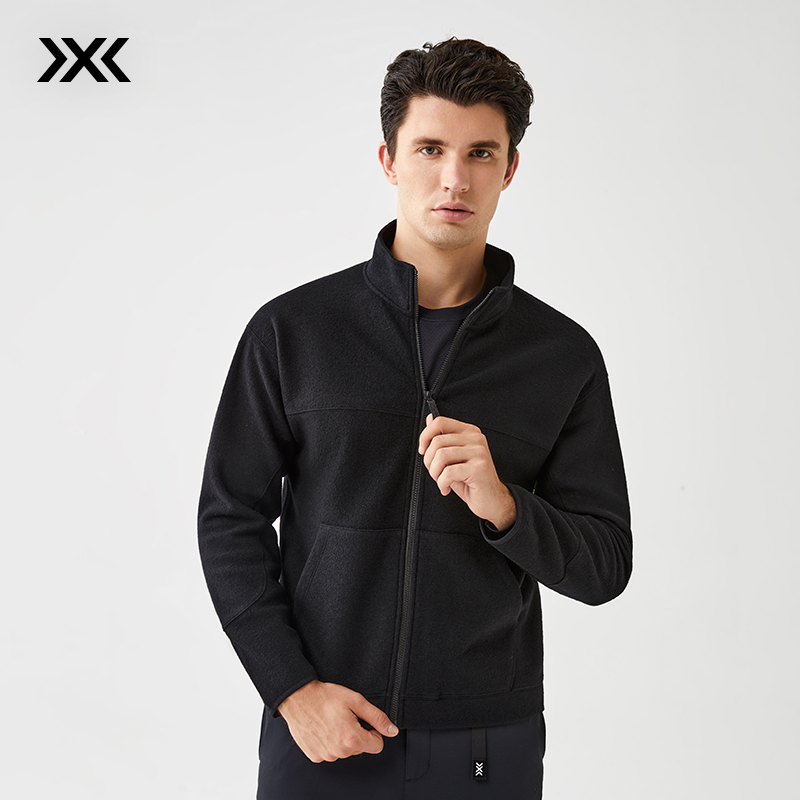 XBIONIC营火抓绒夹克 户外运动中间层舒适加绒立领秋冬抓绒衣男款
