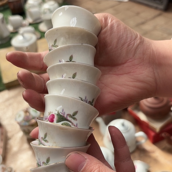 摆件，烧制问题都是正常的103号到手10个