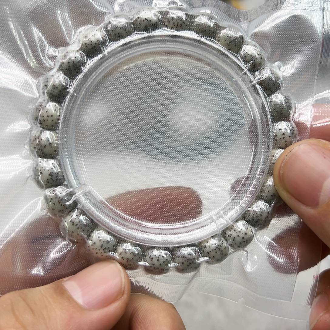 星月菩提手串85高端卡姿兰大眼睛石玉星月菩提单圈98