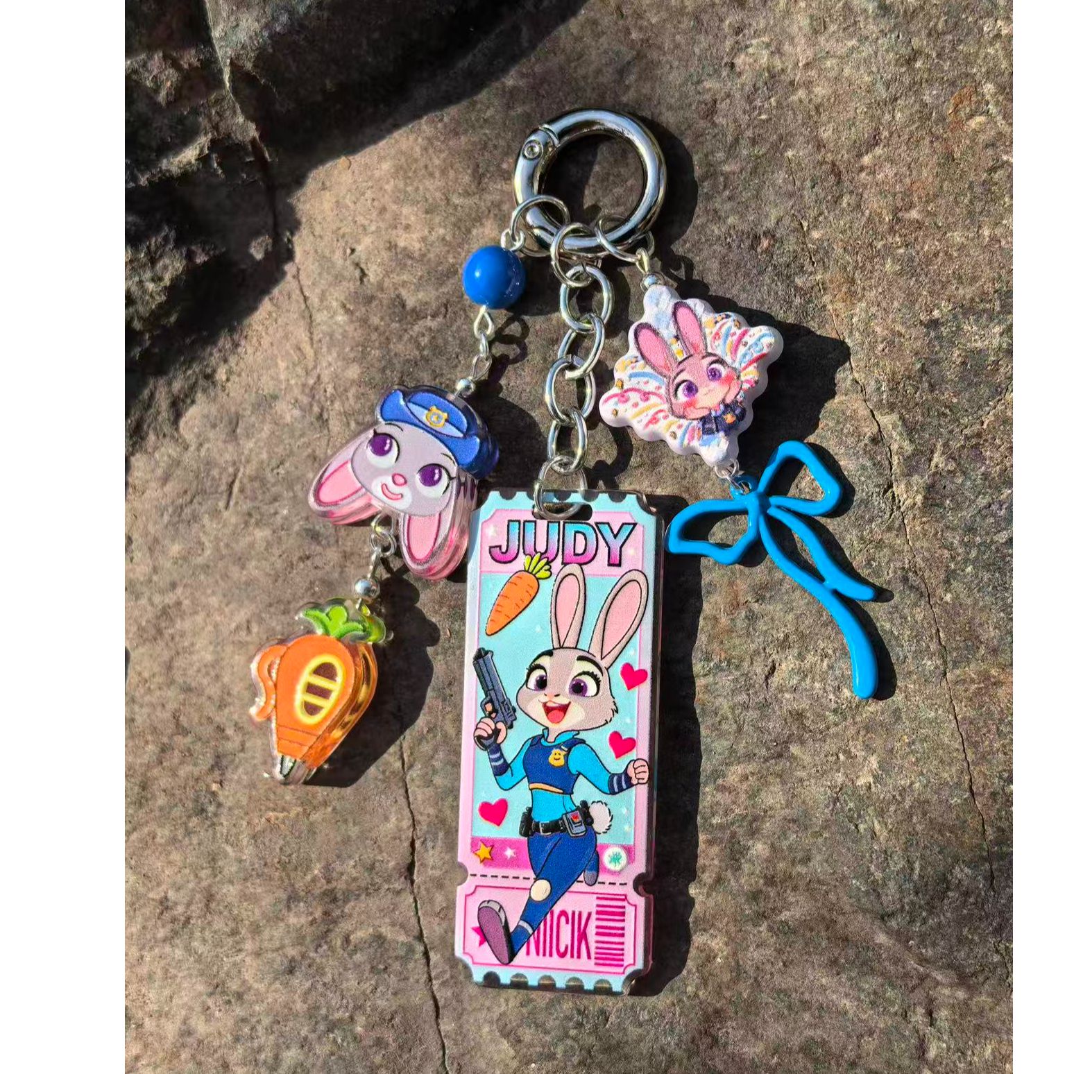 【直播价格专用】狐尼克 兔子警官动物城系列手机链钥匙链包挂