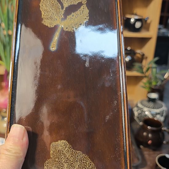 德***芝天然老黑釉斗笠盏盏盏