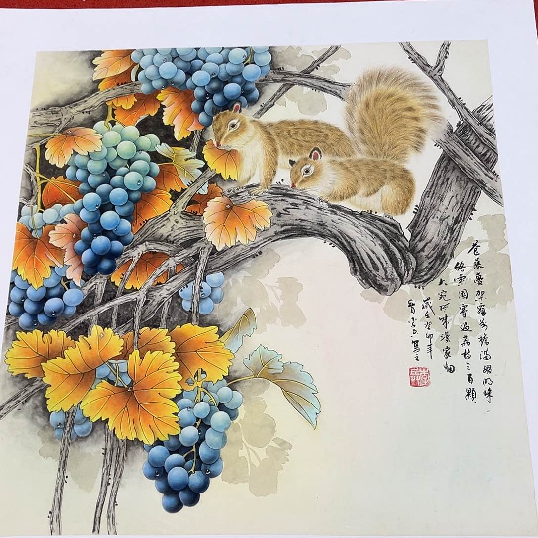 国画手绘作品国画作品