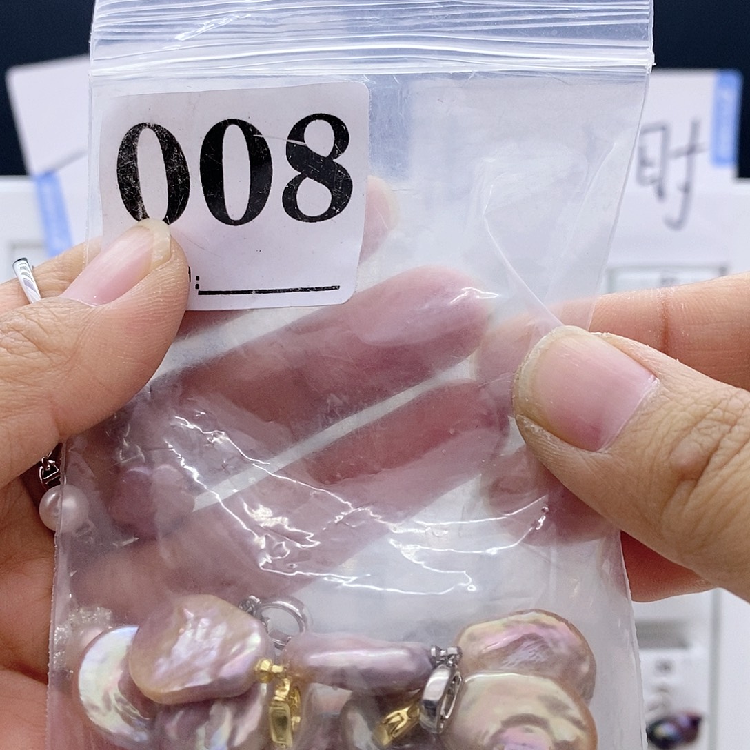 淡水珍珠颈饰钛钢