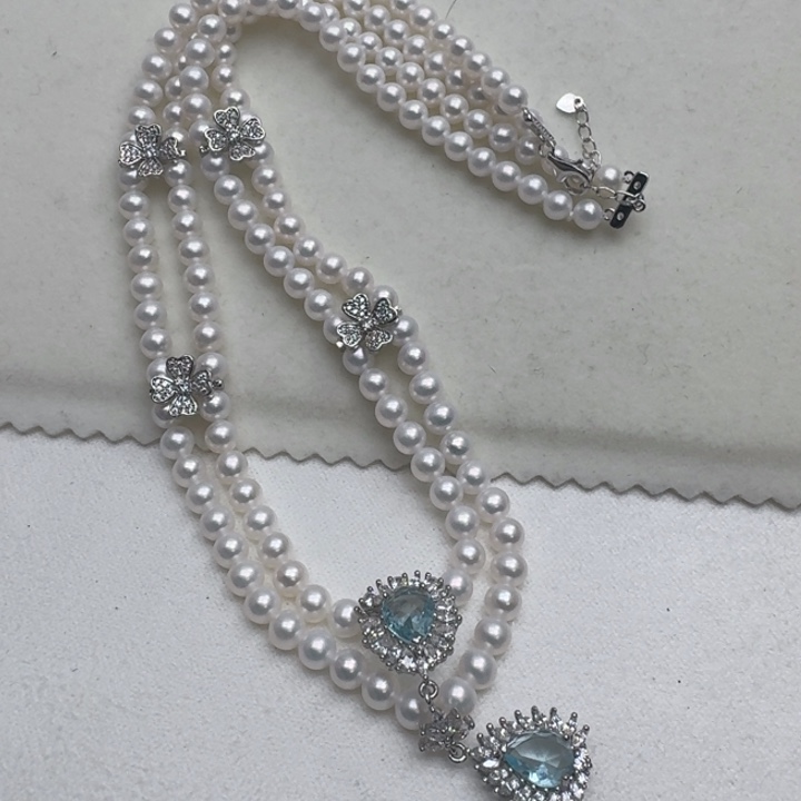 淡水珍珠颈饰未镶嵌