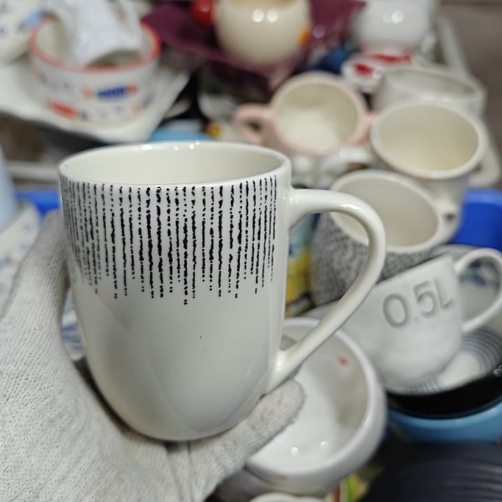 瓷杯子陶瓷餐具杯碗盘微瑕介意慎拍