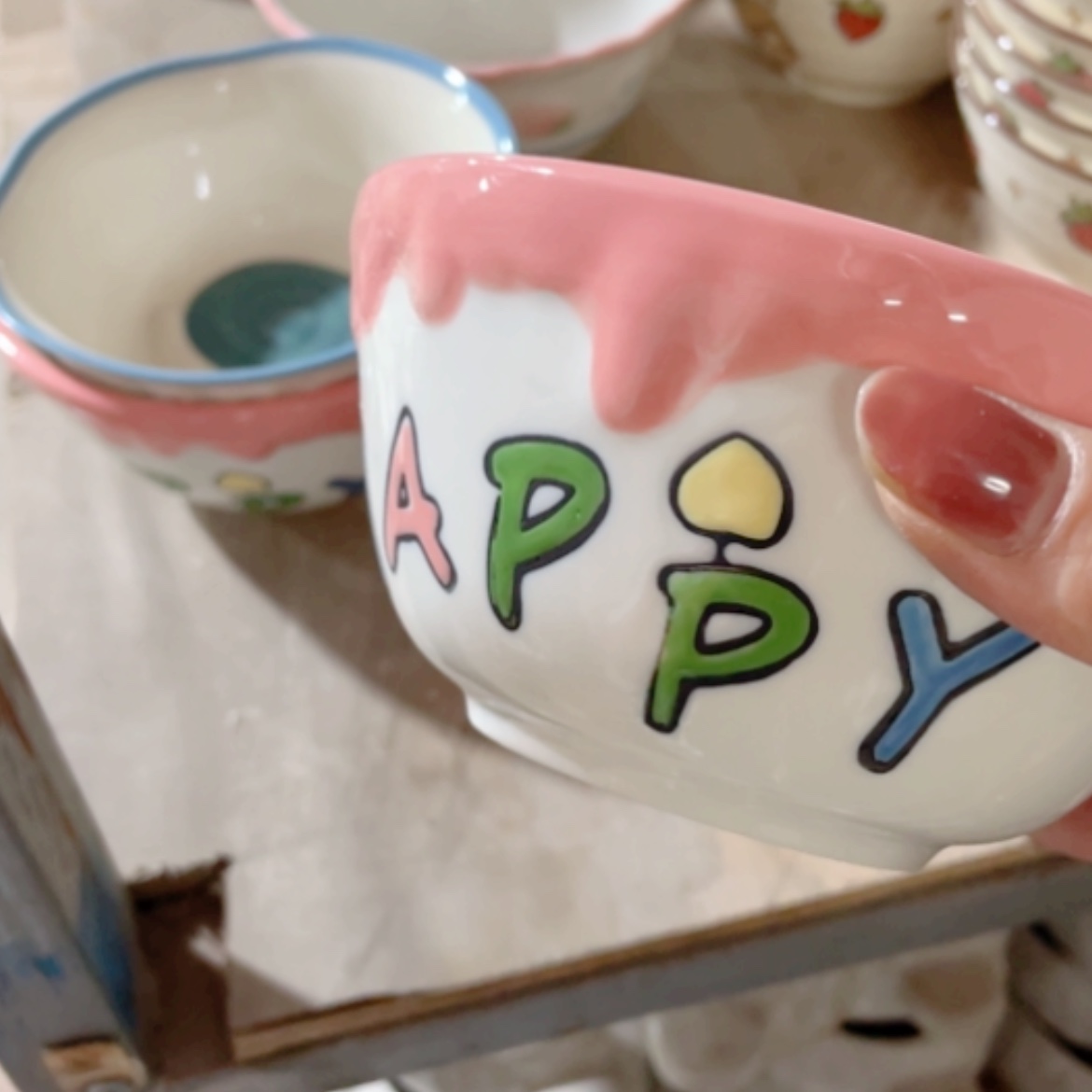 【闪购商品】陶瓷杯碟盘碗瑕疵完美主义的鱼拍6……………………