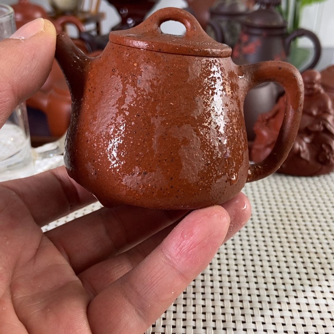 紫砂茶杯宜兴原矿紫砂壶
