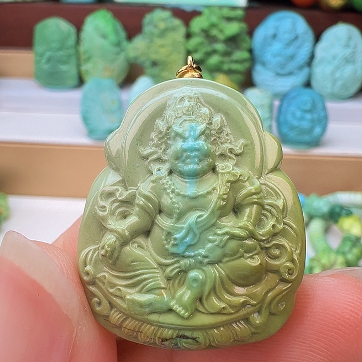 未镶嵌绿松石项链