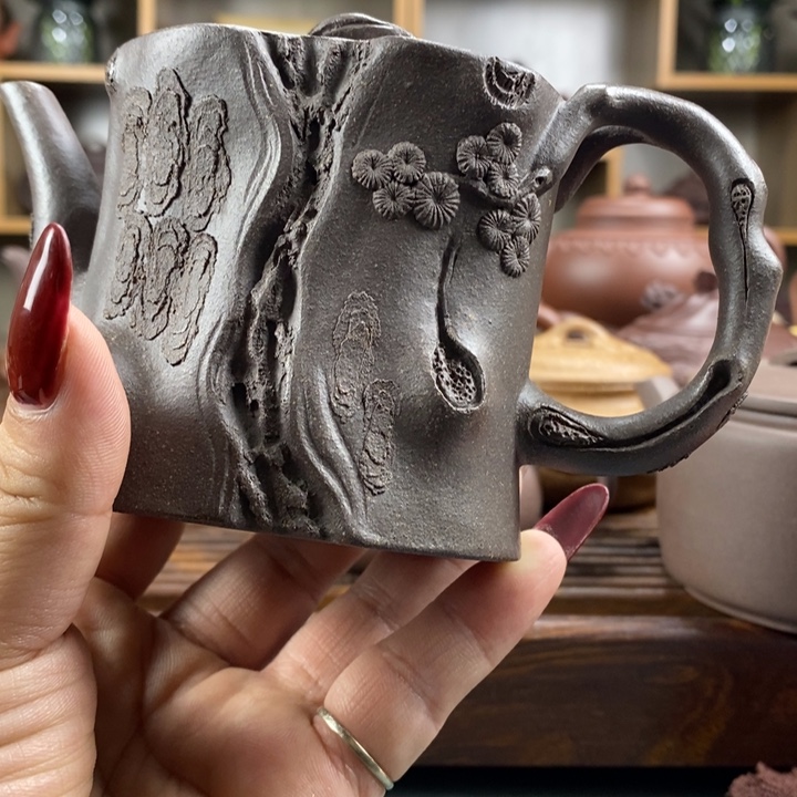 紫砂茶壶乐*原矿紫砂壶