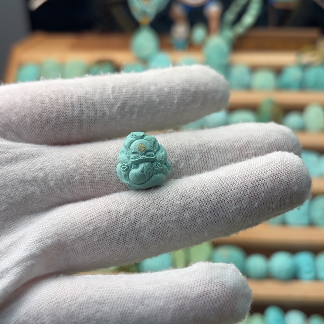 J***耶绿松石未镶嵌配饰