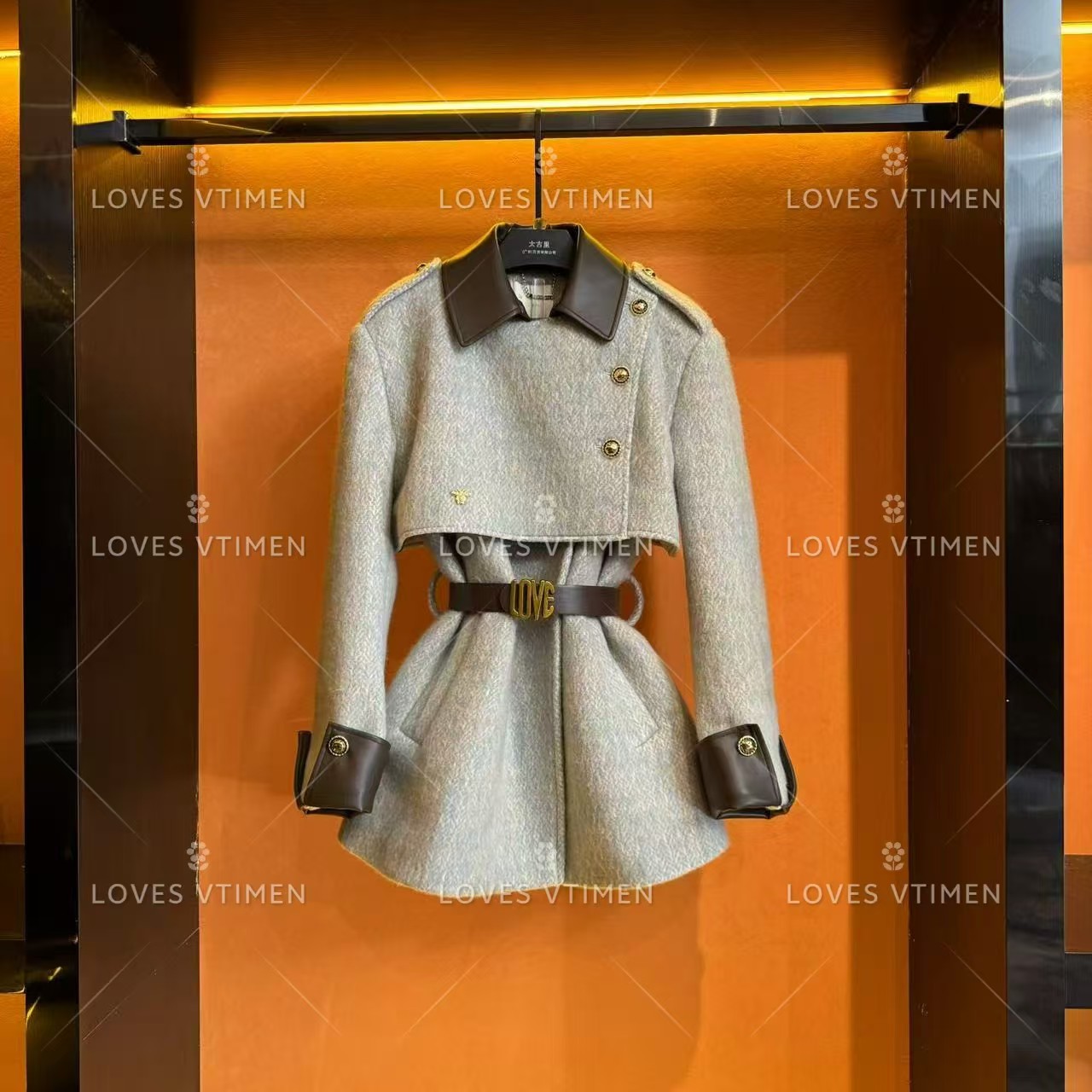 【宠粉价】新白鸭绒时尚轻奢高级感显瘦收腰羽绒服LOVES-A1381