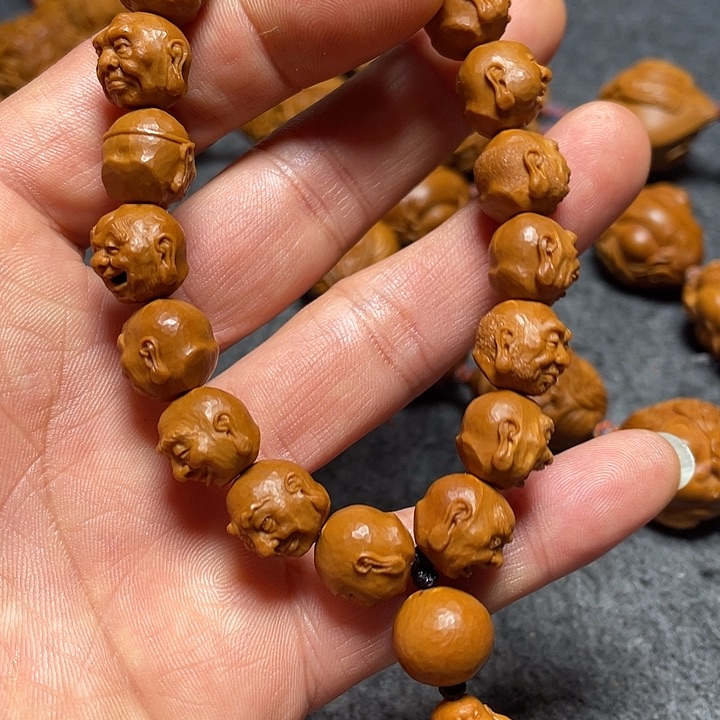 橄榄核手串/手链大*哥十八罗汉