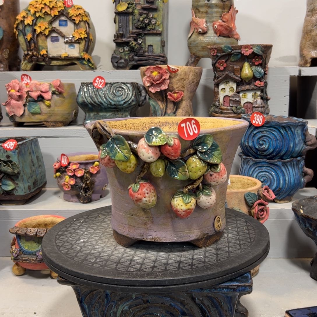 706 号陶然手工花盆