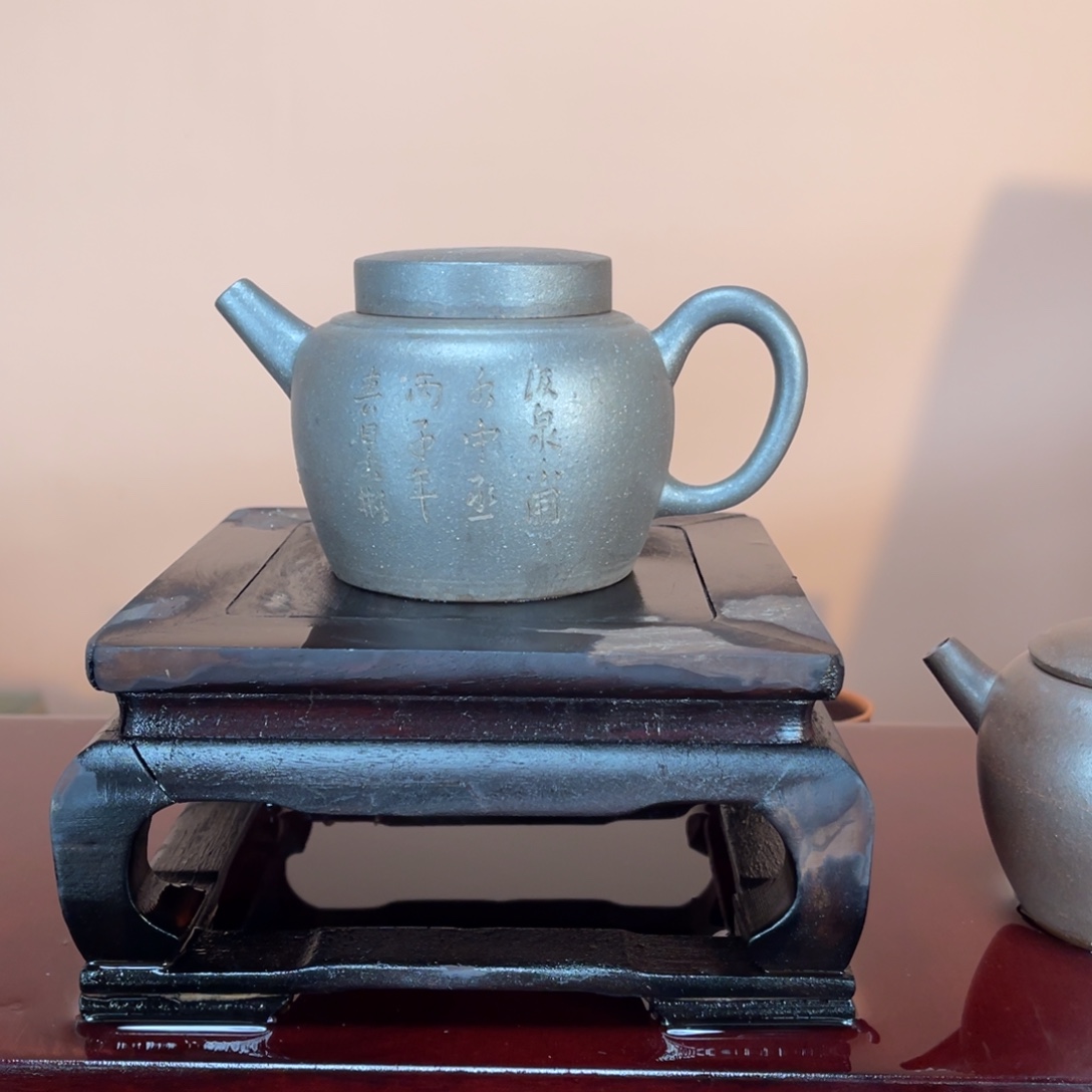 茶壶紫砂紫泥 180cc