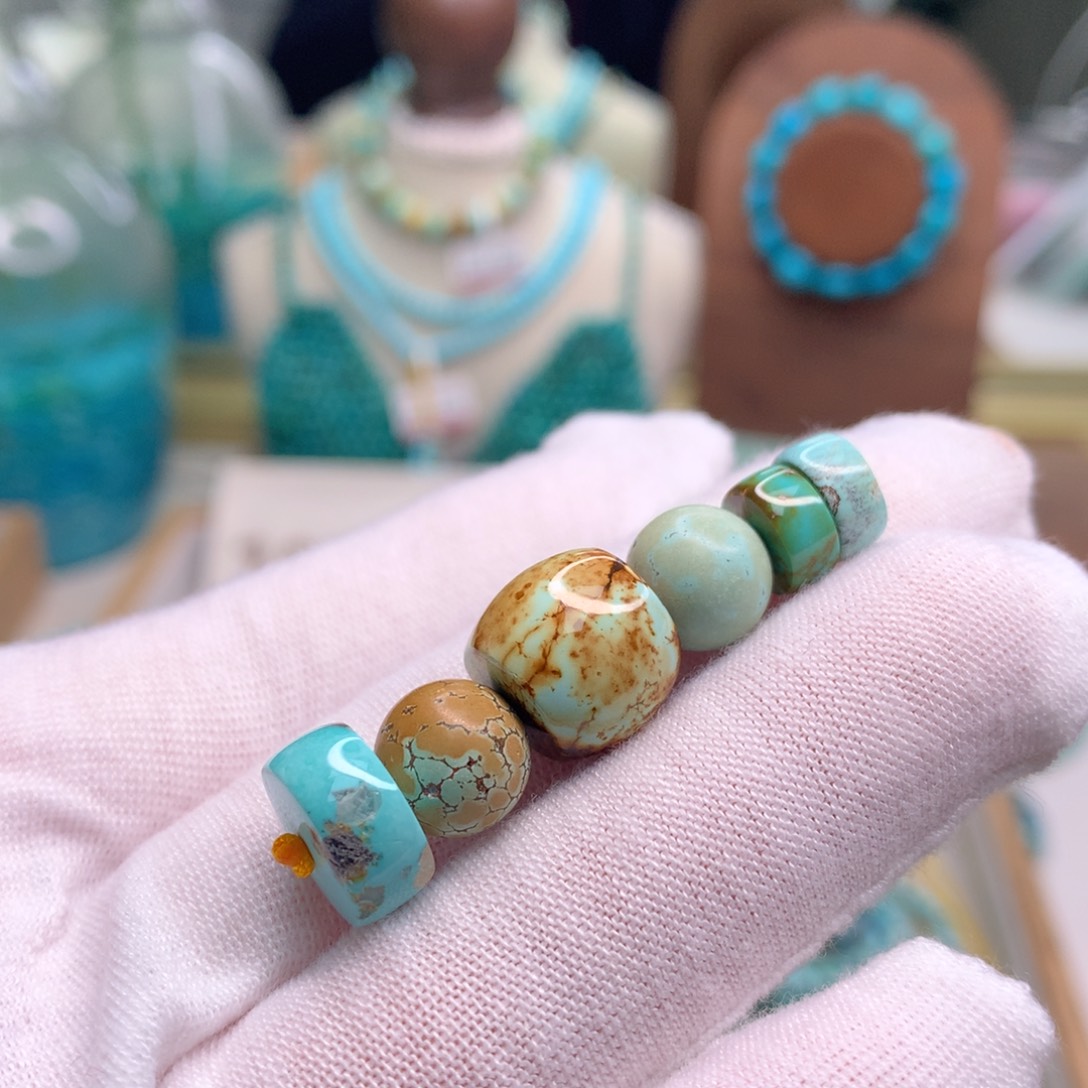 绿松石未镶嵌配饰