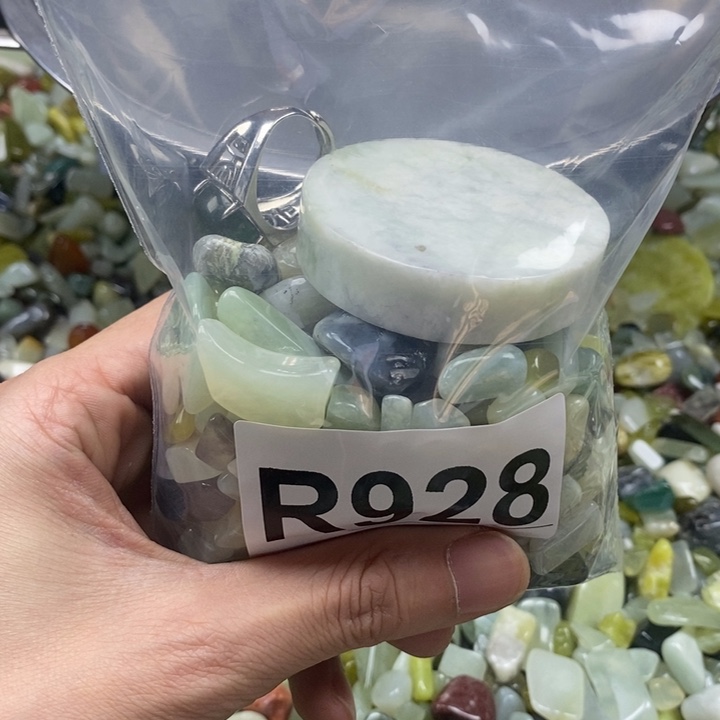 蛇纹石玉未镶嵌鱼缸石