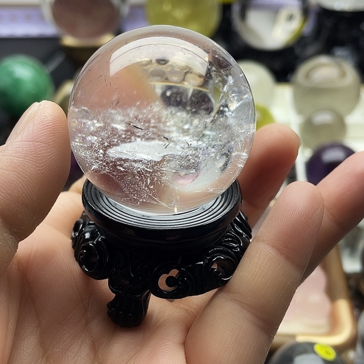 摆件未镶嵌水晶水晶球B157