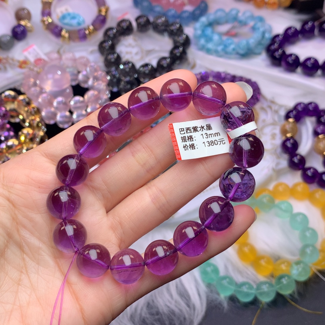 未镶嵌水晶手链手链