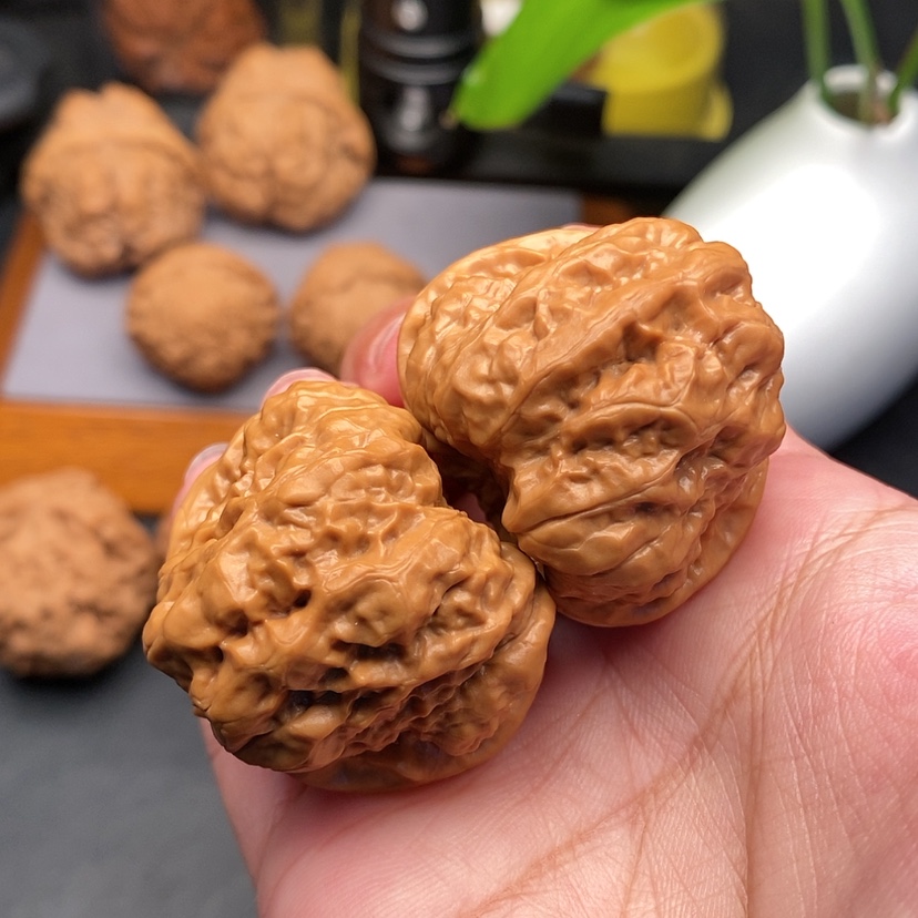 【闪购商品】文玩核桃把件清***.蛤蟆头