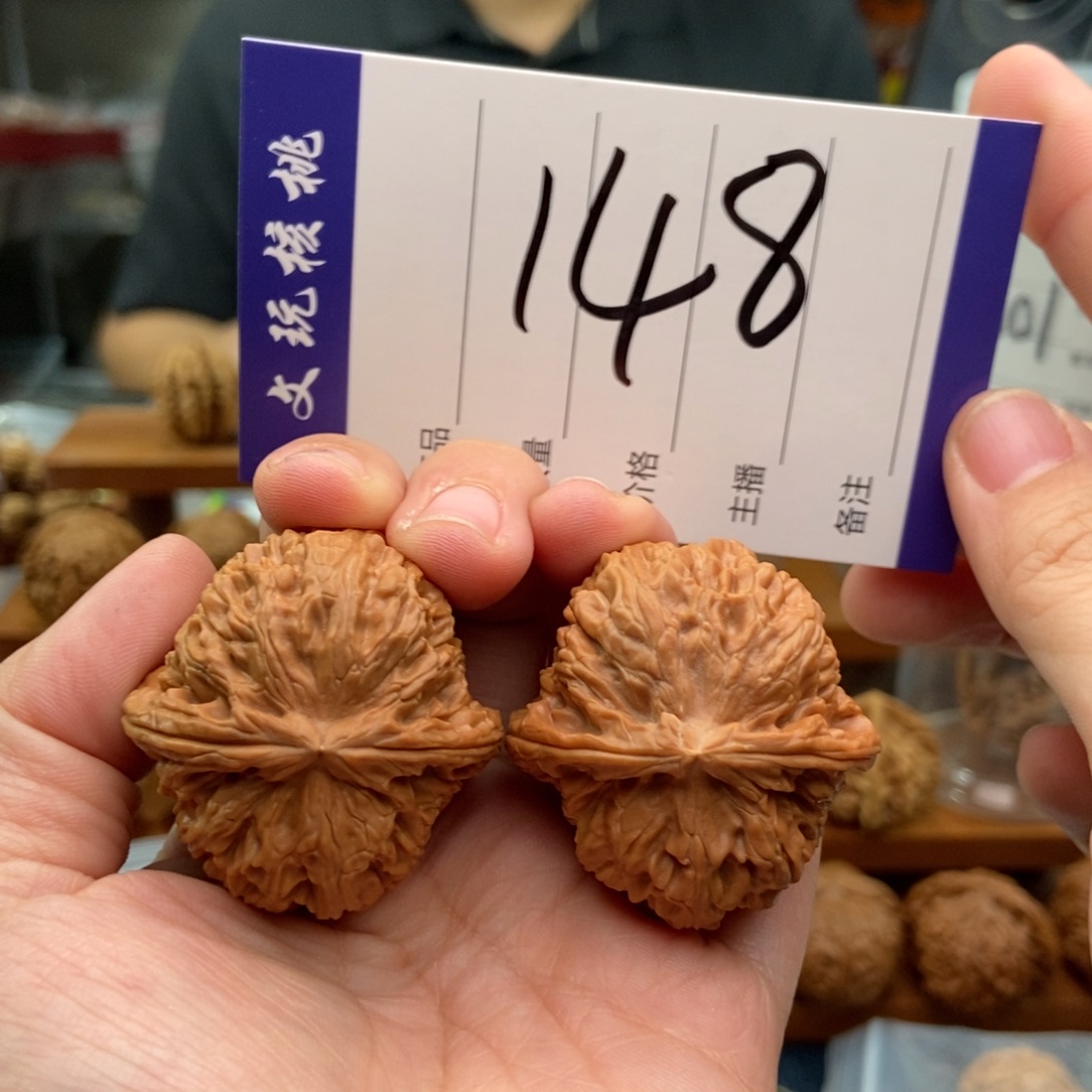 把件文玩核桃39白狮子