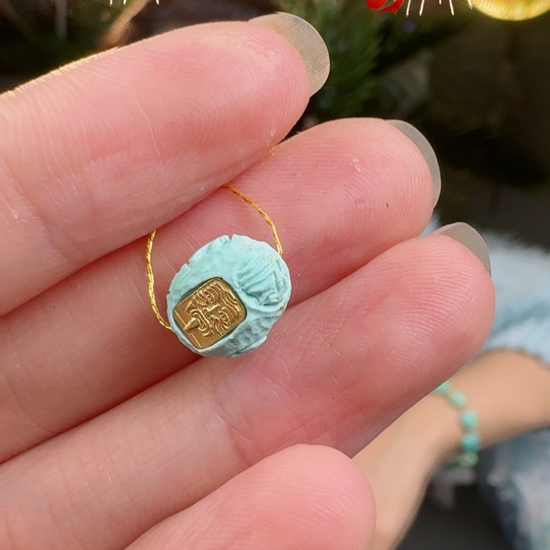 绿松石珠宝奇石未镶嵌