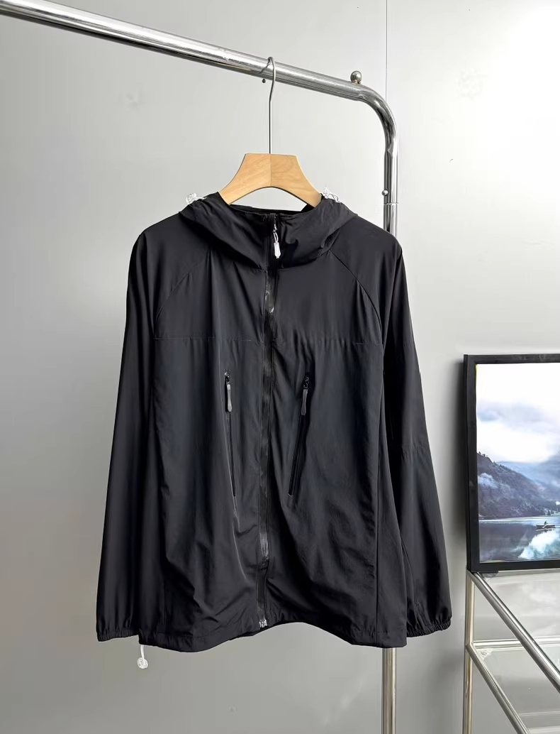 6代防晒轻薄风壳皮肤衣透气轻量耐用 防泼水休闲户外夏季