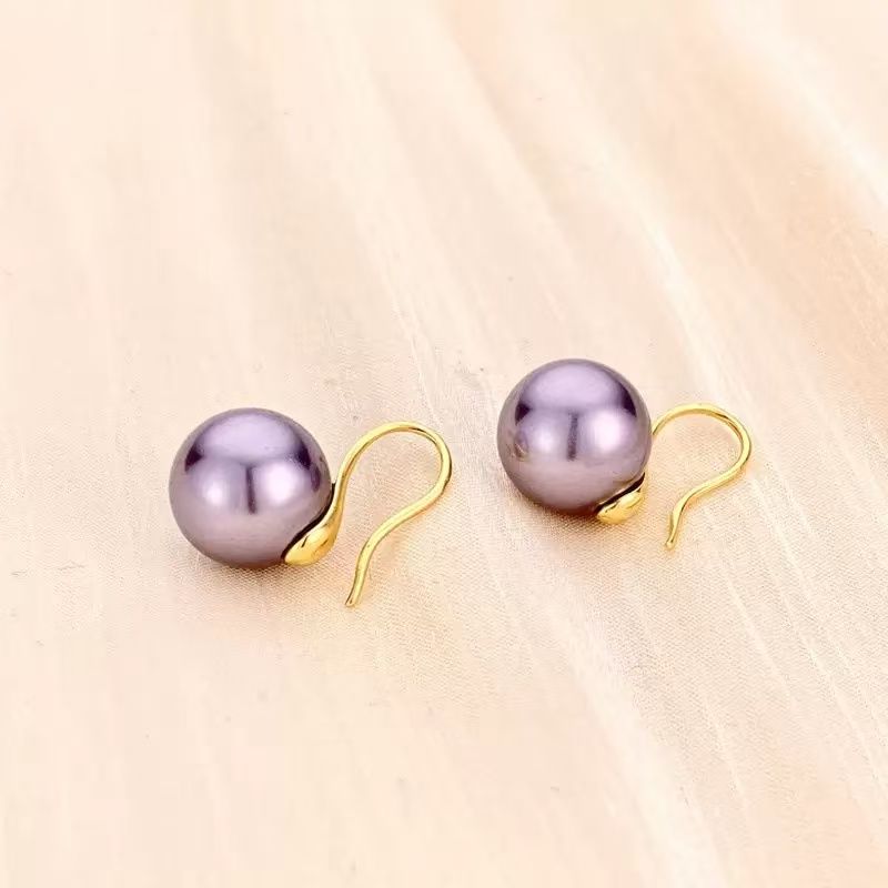 【韩雅珠宝】经典耳饰耳环简约高跟鞋耳钉s9057