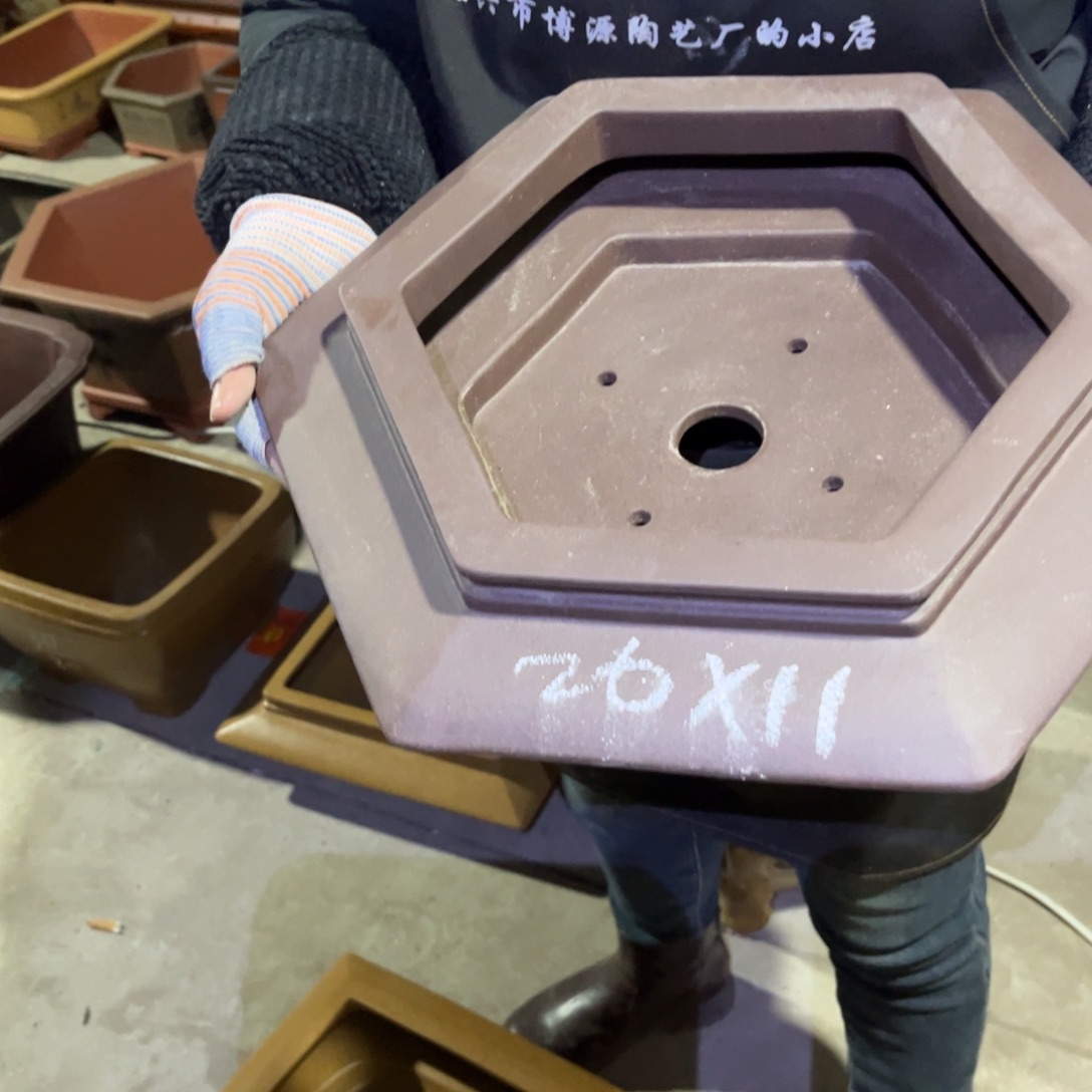 紫砂花盆盆景艺术