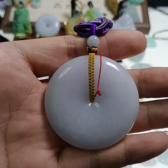 美***朵翡翠未镶嵌颈饰翡翠翡翠