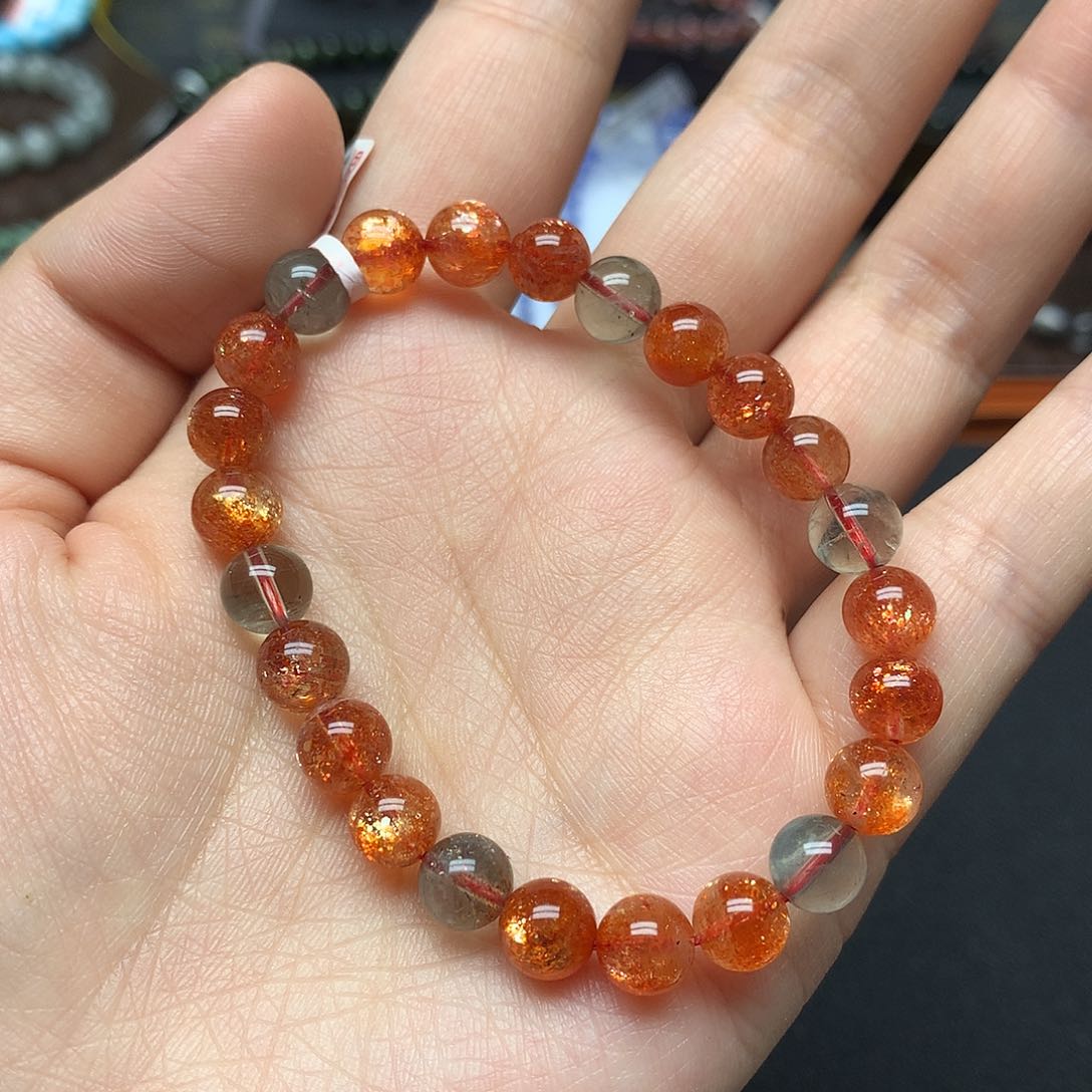 日光石手串未镶嵌