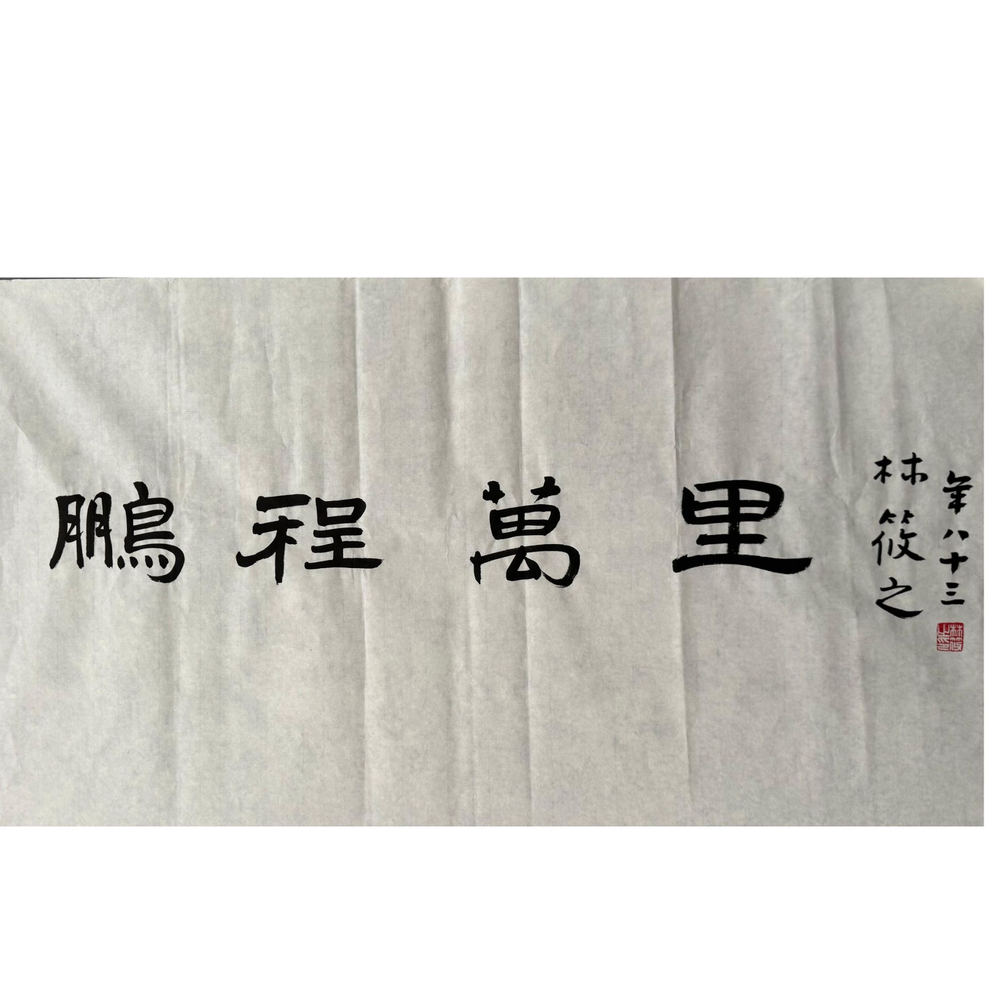 LXZ-1-914 林筱之-书法 尺寸49*92cm 纸本软片