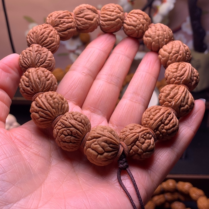 桃核手串龙纹桃核9