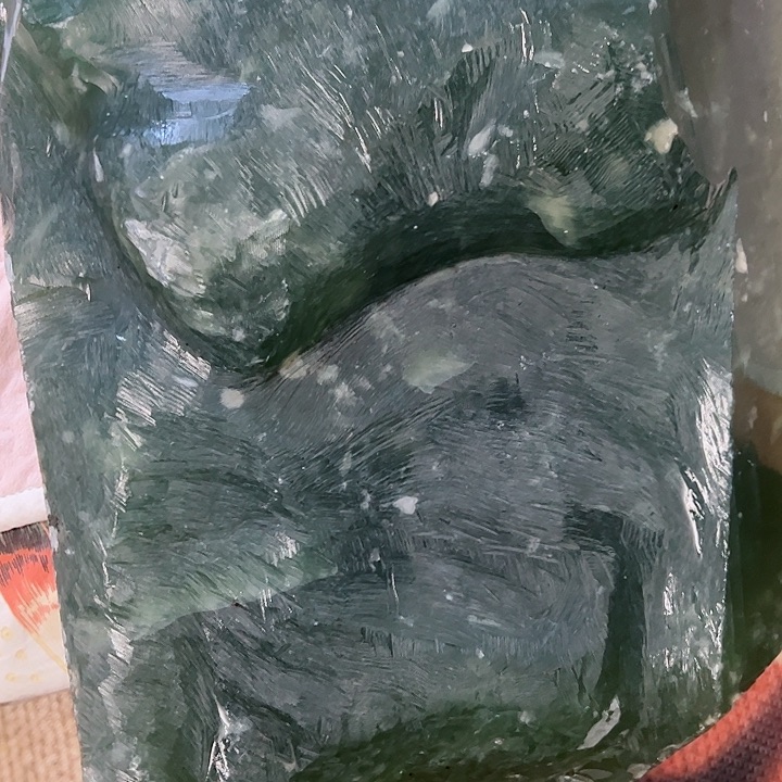 蛇纹石玉原石未镶嵌用****9