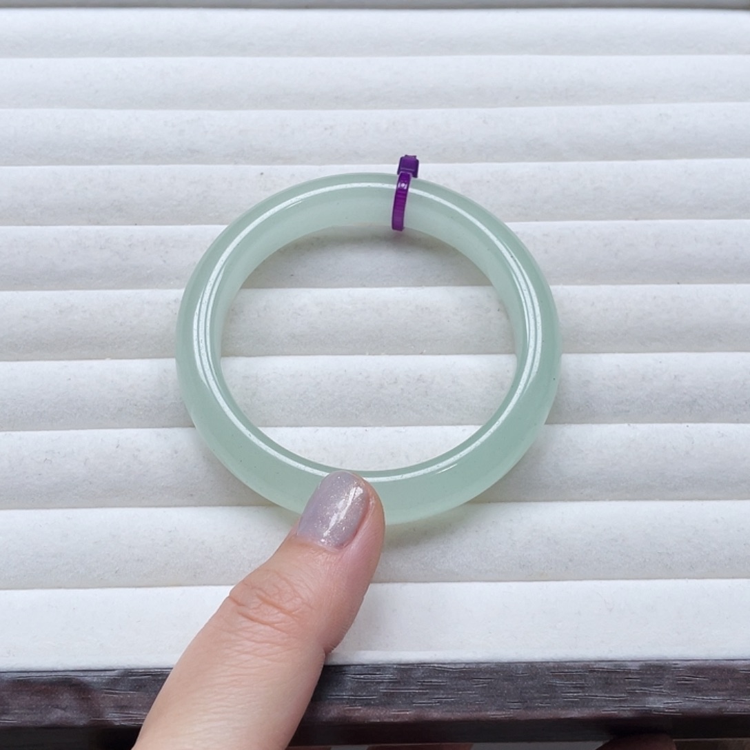 橙***皮石英质玉未镶嵌手镯10