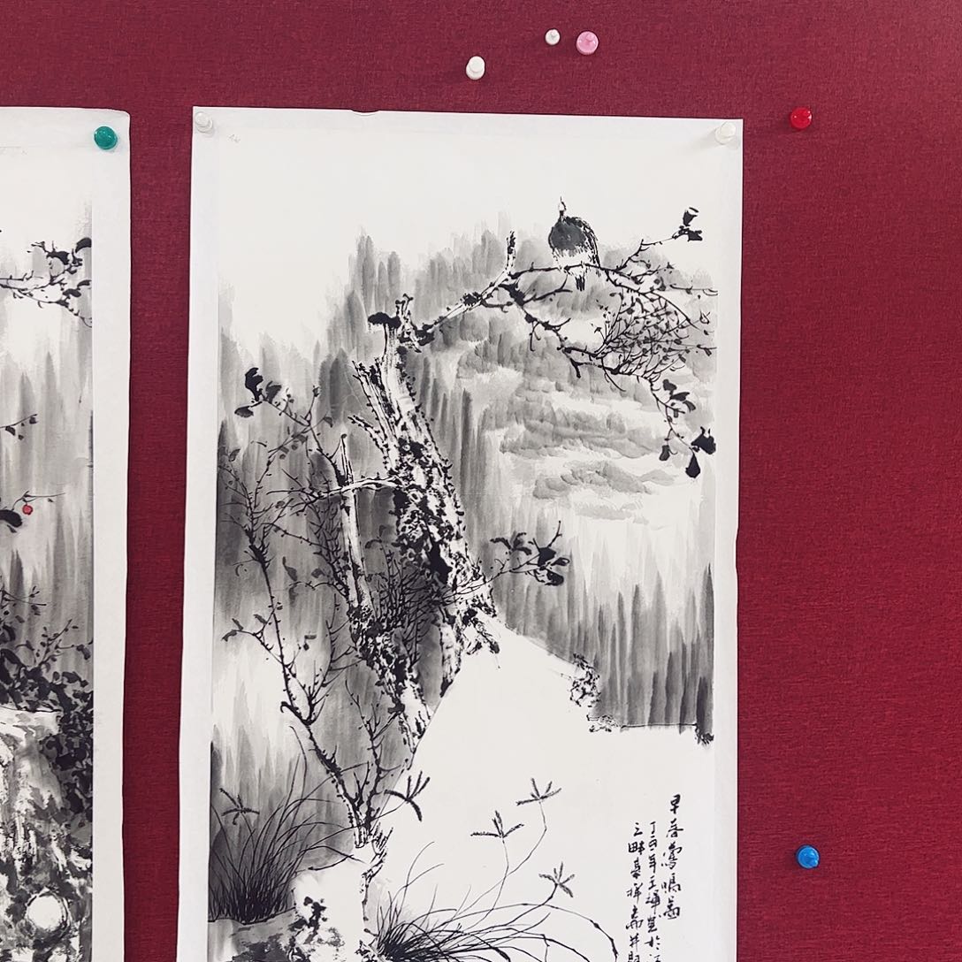 国画丹**哥国画作品集的