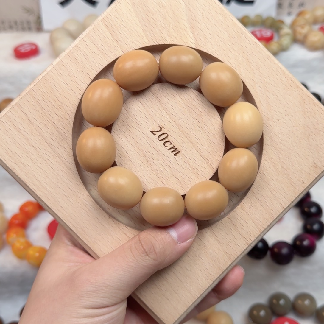 吊坠白玉菩提10-卡21手工干磨天然风化枣珠