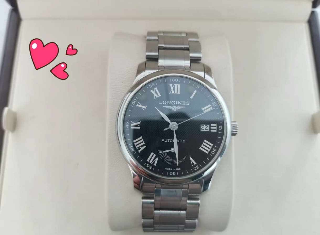 99新 Longines/浪琴 /名匠708大嘴动力储存显示/表径38.5/