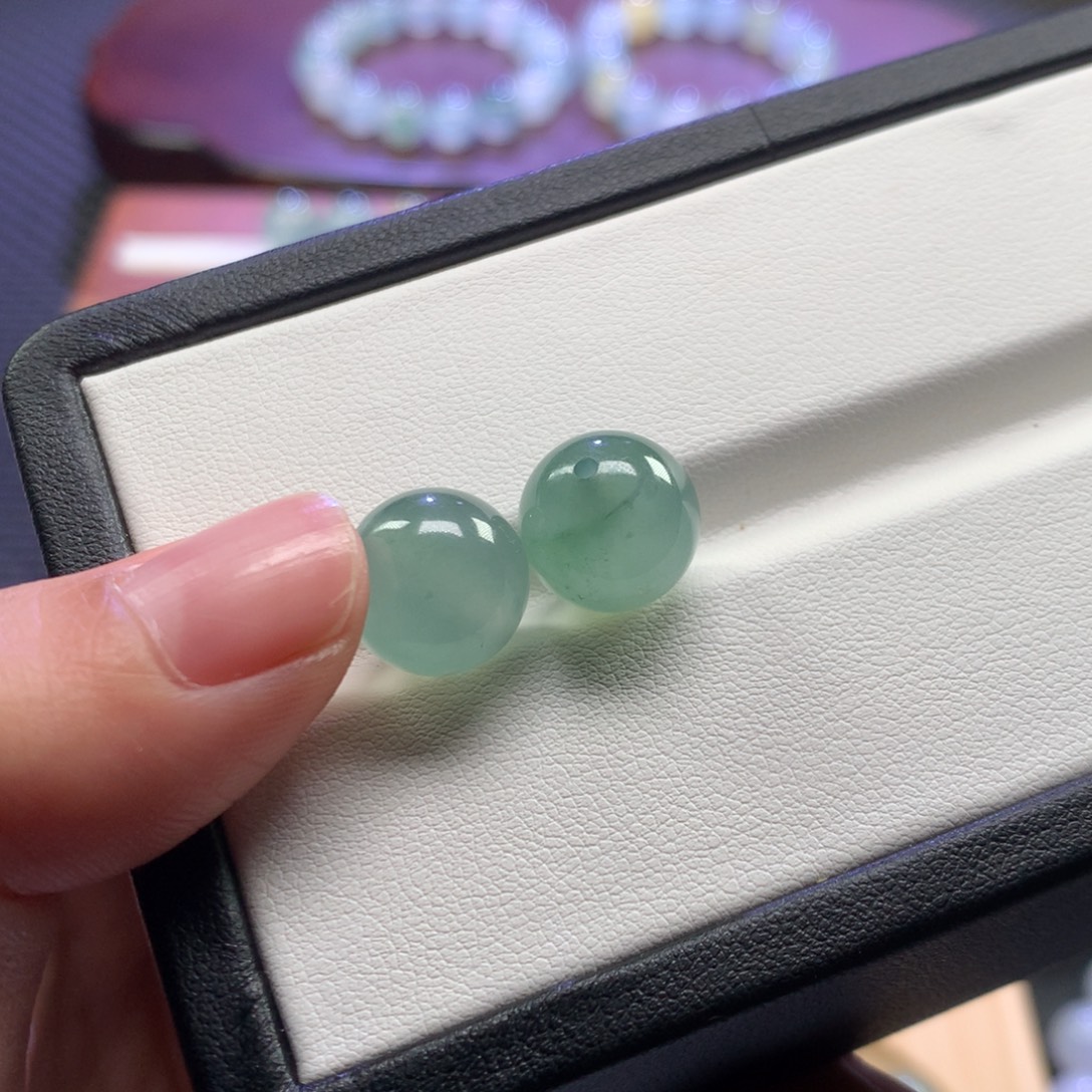 翡翠未镶嵌手链12mm