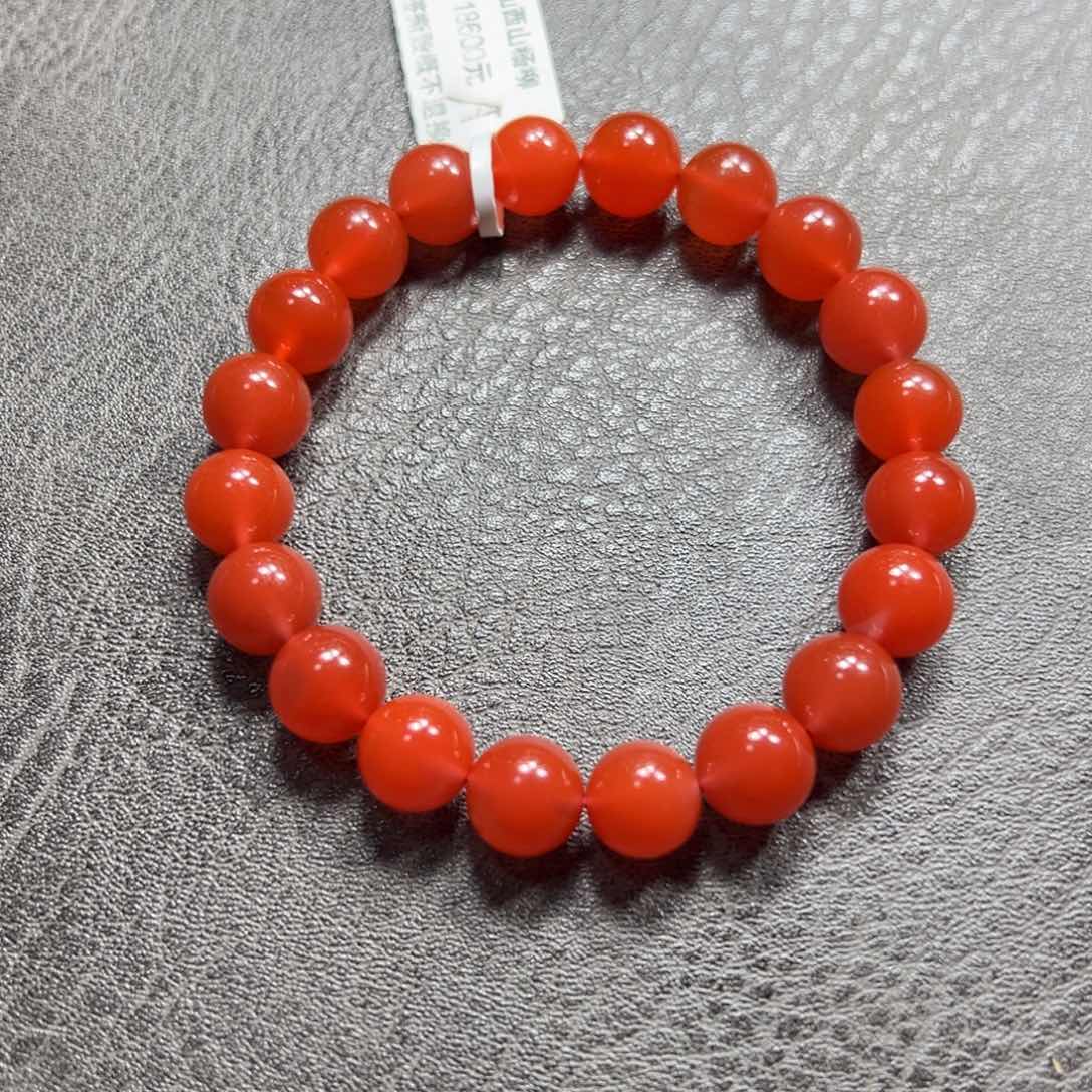 南红玛瑙单圈未镶嵌爱*谁