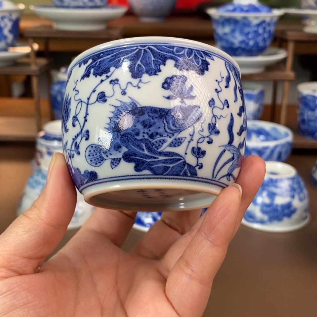 景德镇陶瓷手工手绘