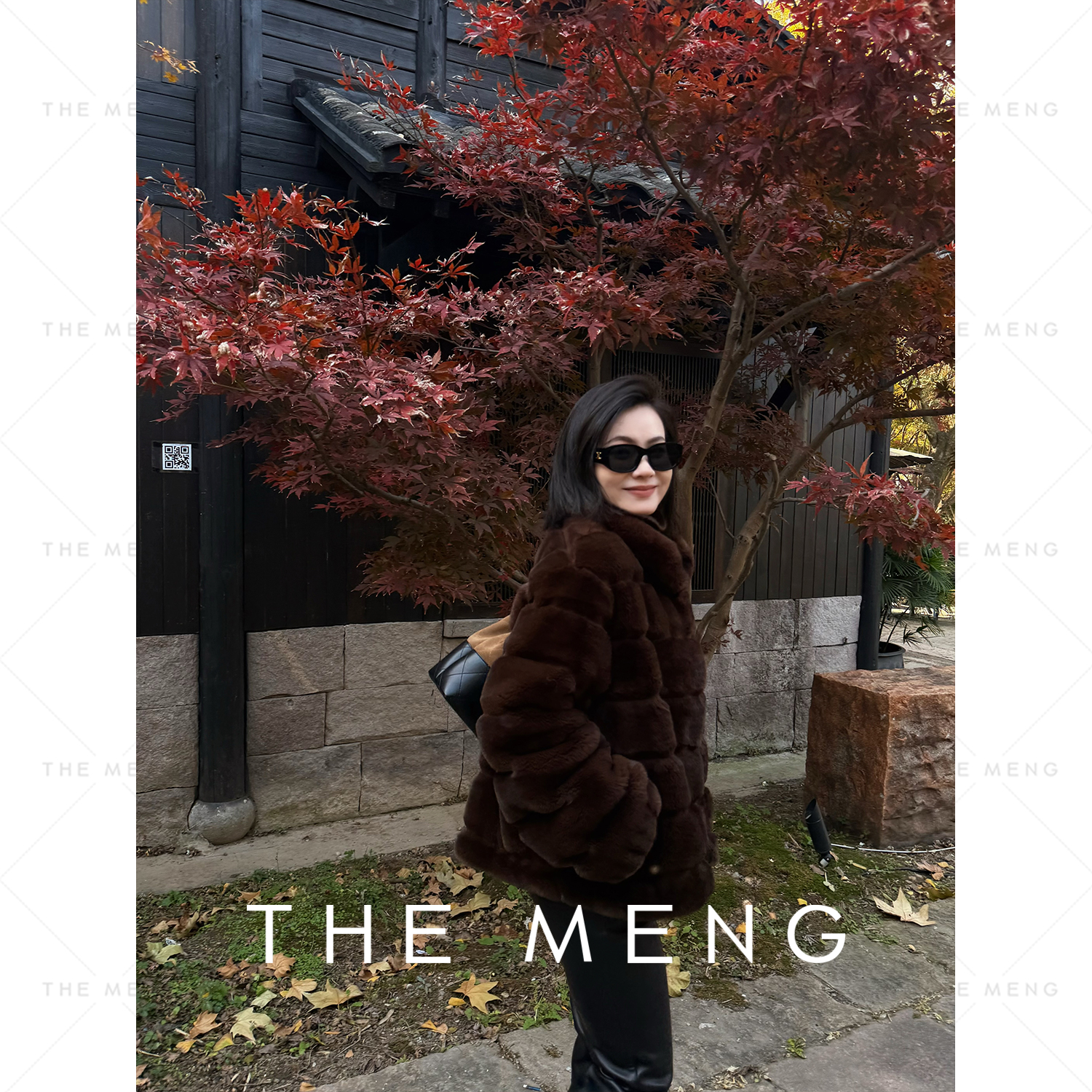 THE MENG【战袍】中古轻奢糯软御寒锁温草草外套#M254M1863 LZ