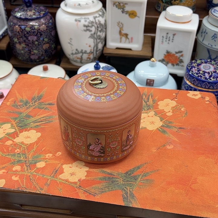 瓷片茶叶罐罐罐罐罐呀呀呀