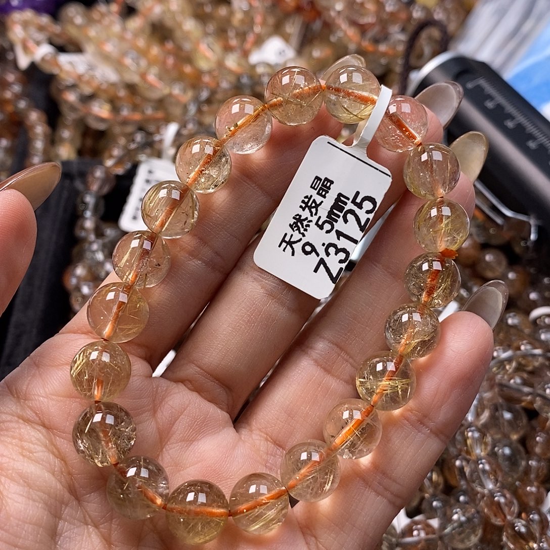 水晶未镶嵌手链水