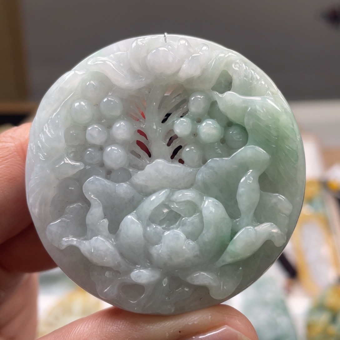 翡翠吊坠(不含链)未镶嵌