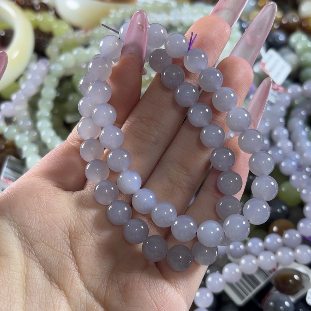 三****和田玉未镶嵌手链404