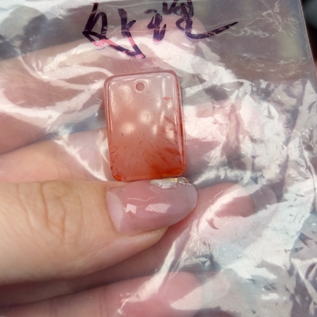 倍***镜南红玛瑙未镶嵌吊坠(不含链)