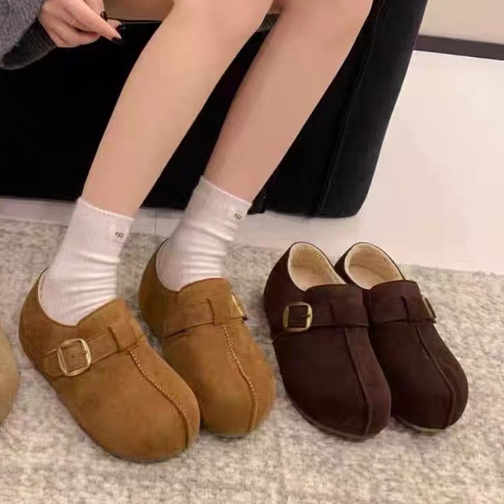 高蒂 新款时尚百搭休闲鞋女鞋厚底超轻勃肯鞋53393-807