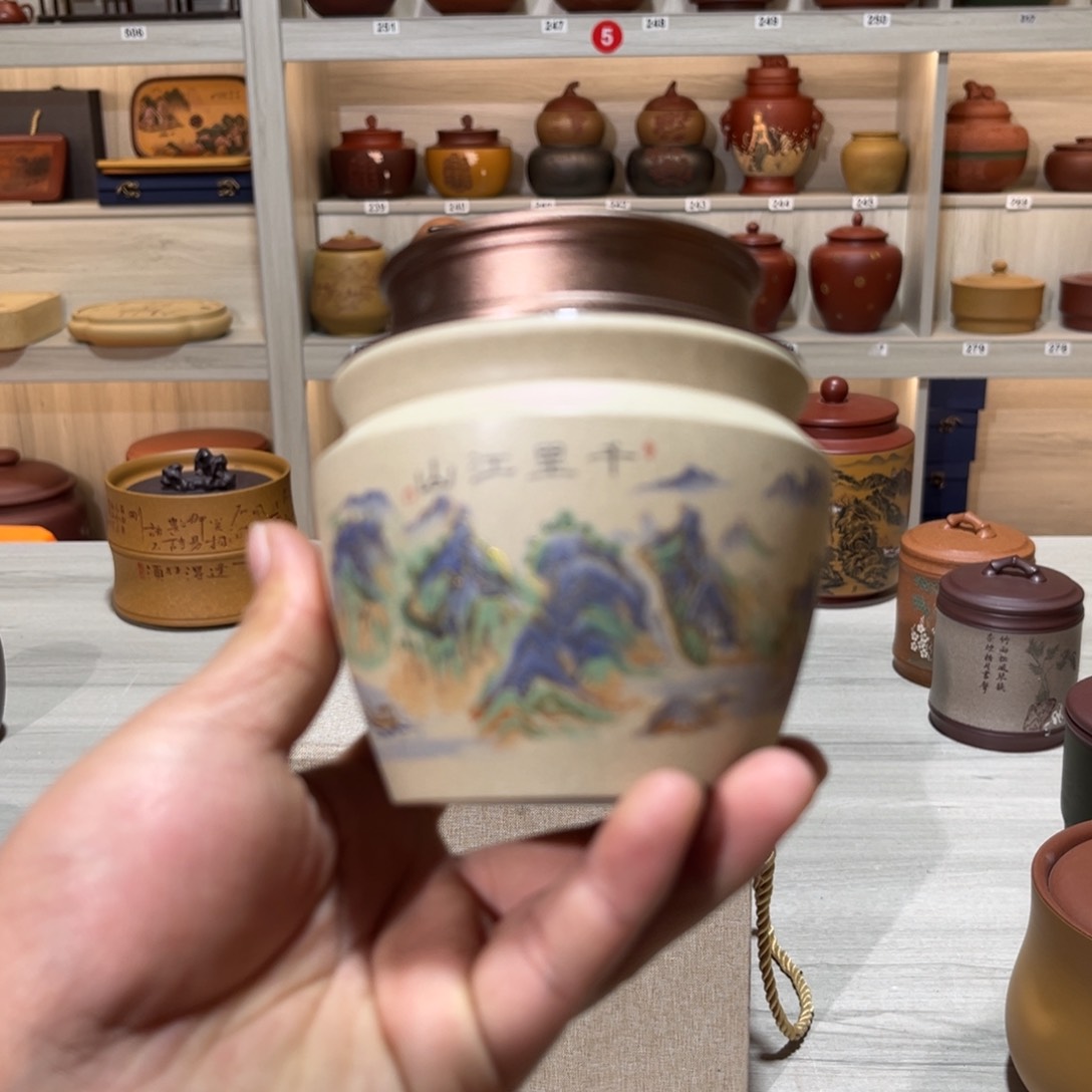 紫砂茶叶罐紫砂等珍贵