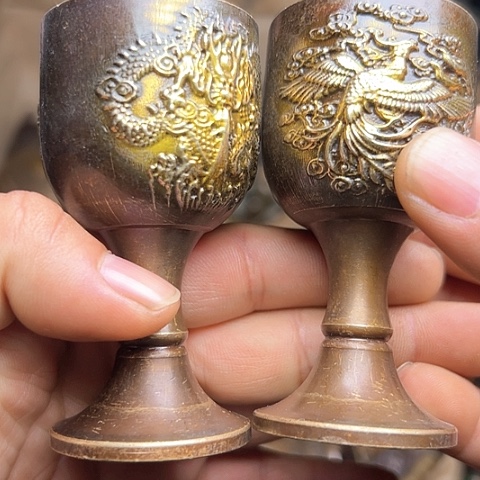 铜制文玩把玩物件